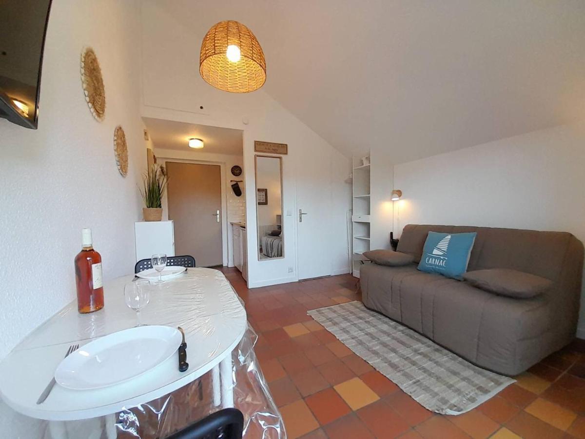 Studio A Carnac - Terrasse, Garage, Proche Plage Et Thalasso - Fr-1-477-185 Exterior foto